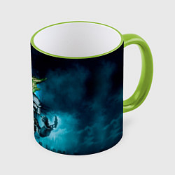 Кружка 3D PREDATOR, цвет: 3D-светло-зеленый кант