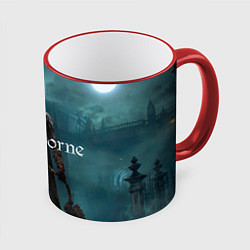 Кружка 3D Bloodborne, цвет: 3D-красный кант