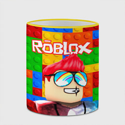 Кружка 3D ROBLOX 3, цвет: 3D-желтый кант — фото 2