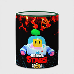 Кружка 3D BRAWL STARS SPROUT, цвет: 3D-зеленый кант — фото 2