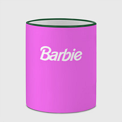 Кружка 3D Barbie, цвет: 3D-зеленый кант — фото 2