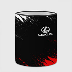 Кружка 3D LEXUS, цвет: 3D-черный кант — фото 2