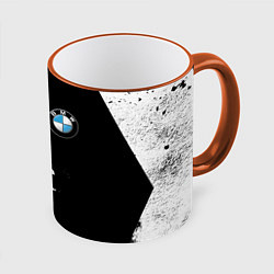 Кружка 3D BMW, цвет: 3D-оранжевый кант