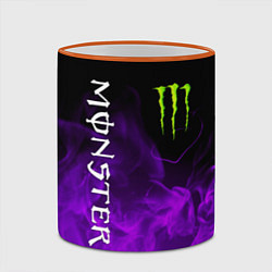 Кружка 3D MONSTER ENERGY, цвет: 3D-оранжевый кант — фото 2