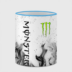Кружка 3D MONSTER ENERGY, цвет: 3D-небесно-голубой кант — фото 2