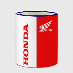 Кружка 3D HONDA, цвет: 3D-синий кант — фото 2