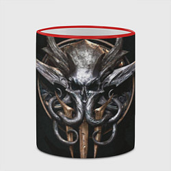 Кружка 3D Baldurs gate 3, цвет: 3D-красный кант — фото 2