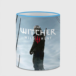 Кружка 3D The Witcher, цвет: 3D-небесно-голубой кант — фото 2