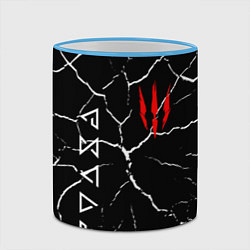 Кружка 3D The Witcher, цвет: 3D-небесно-голубой кант — фото 2