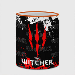 Кружка 3D The Witcher, цвет: 3D-оранжевый кант — фото 2
