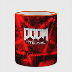 Кружка 3D Doom Eternal, цвет: 3D-оранжевый кант — фото 2