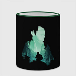 Кружка 3D THE LAST OF US, цвет: 3D-зеленый кант — фото 2