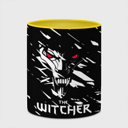 Кружка 3D The Witcher, цвет: 3D-белый + желтый — фото 2