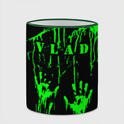 Кружка 3D Влад, цвет: 3D-зеленый кант — фото 2