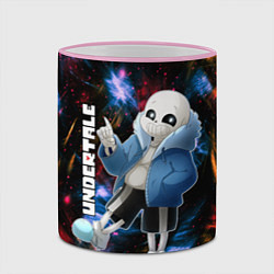 Кружка 3D UNDERTALE АНДЕРТЕЙЛ, цвет: 3D-розовый кант — фото 2