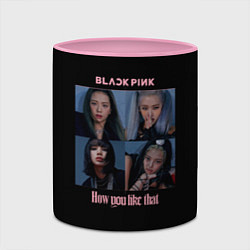 Кружка 3D BLACKPINK, цвет: 3D-белый + розовый — фото 2