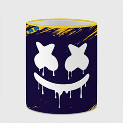 Кружка 3D MARSHMELLO МАРШМЕЛЛОУ, цвет: 3D-желтый кант — фото 2