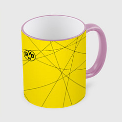 Кружка 3D BORUSSIA, цвет: 3D-розовый кант