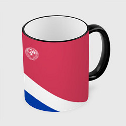 Кружка 3D СССР, цвет: 3D-черный кант