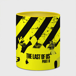 Кружка 3D THE LAST OF US ОДНИ ИЗ НАС, цвет: 3D-белый + желтый — фото 2