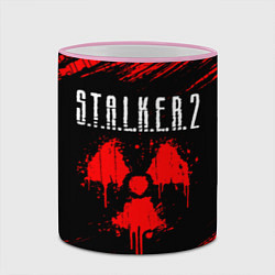 Кружка 3D STALKER 2 СТАЛКЕР 2, цвет: 3D-розовый кант — фото 2