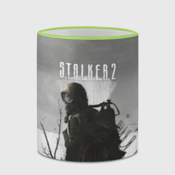 Кружка 3D STALKER 2, цвет: 3D-светло-зеленый кант — фото 2