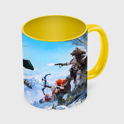 Кружка цветная Horizon Zero Dawn