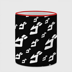 Кружка 3D JoJo Bizarre Adventure, цвет: 3D-красный кант — фото 2