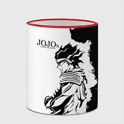 Кружка 3D JoJo Bizarre Adventure, цвет: 3D-красный кант — фото 2
