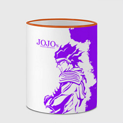 Кружка 3D JoJo Bizarre Adventure, цвет: 3D-оранжевый кант — фото 2