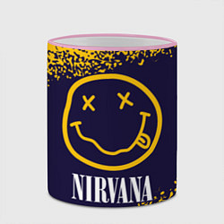 Кружка 3D NIRVANA НИРВАНА, цвет: 3D-розовый кант — фото 2