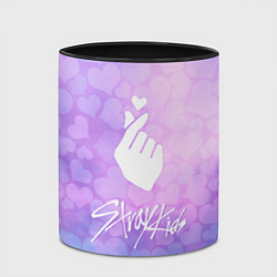 Кружка 3D Stray Kids, цвет: 3D-белый + черный — фото 2