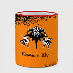Кружка 3D КОРОЛЬ И ШУТ, цвет: 3D-красный кант — фото 2