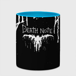 Кружка 3D Death Note, цвет: 3D-белый + небесно-голубой — фото 2