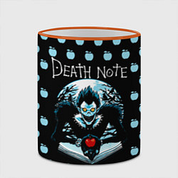 Кружка 3D Death Note, цвет: 3D-оранжевый кант — фото 2