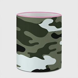 Кружка 3D Camouflage 2, цвет: 3D-розовый кант — фото 2