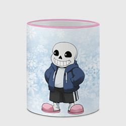 Кружка 3D UNDERTALE, цвет: 3D-розовый кант — фото 2