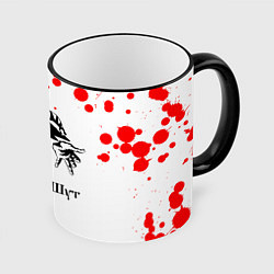 Кружка 3D КОРОЛЬ И ШУТ, цвет: 3D-черный кант