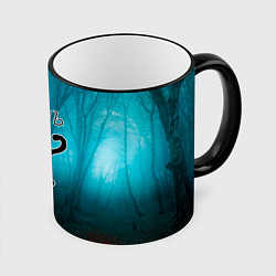 Кружка 3D ЪУЪ, цвет: 3D-черный кант