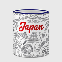Кружка 3D Япония Z, цвет: 3D-синий кант — фото 2