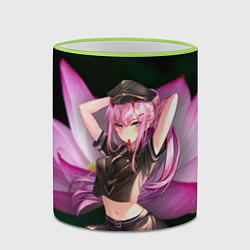 Кружка 3D Zero Two, цвет: 3D-светло-зеленый кант — фото 2