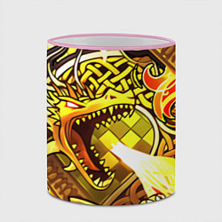 Кружка 3D CS GO DRAGON LORE, цвет: 3D-розовый кант — фото 2