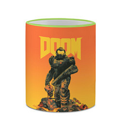 Кружка 3D Doom, цвет: 3D-светло-зеленый кант — фото 2