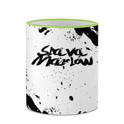 Кружка 3D Slava marlow, цвет: 3D-светло-зеленый кант — фото 2