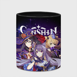 Кружка 3D GENSHIN IMPACT, цвет: 3D-белый + черный — фото 2