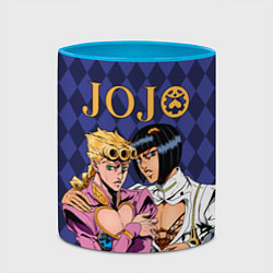 Кружка 3D JOJO, цвет: 3D-белый + небесно-голубой — фото 2