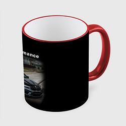 Кружка 3D BMW Z, цвет: 3D-красный кант