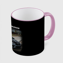 Кружка 3D BMW Z, цвет: 3D-розовый кант