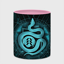 Кружка 3D DESTINY 2 HUNTER, цвет: 3D-белый + розовый — фото 2