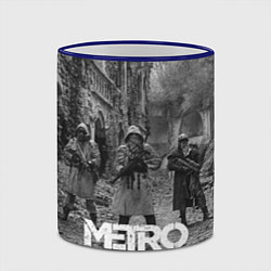 Кружка 3D Metro Exodus, цвет: 3D-синий кант — фото 2